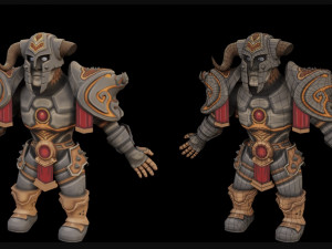 Demon and Woltk Modelo 3D