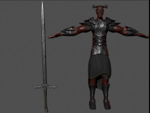 Demon and Woltk Modelo 3D