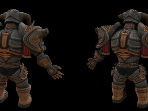 Demon and Woltk Modelo 3D