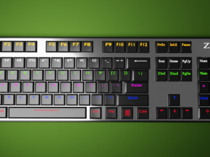 Keyboard and mouse Modelo 3D