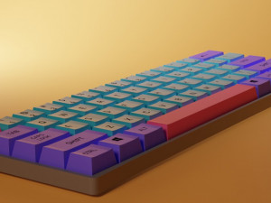 Keyboard and mouse 3D Модель