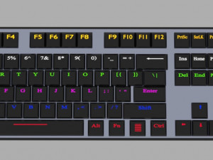 Keyboard and mouse 3D Модель