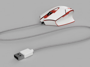 Keyboard and mouse 3D Модель