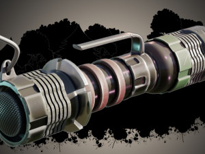 Luminaire and Stylized flashlight 3D Model