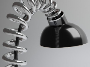 Luminaire and Stylized flashlight 3D Model