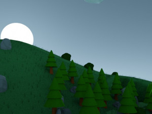 Beach and Stalagmite Set - Lava Modello 3D