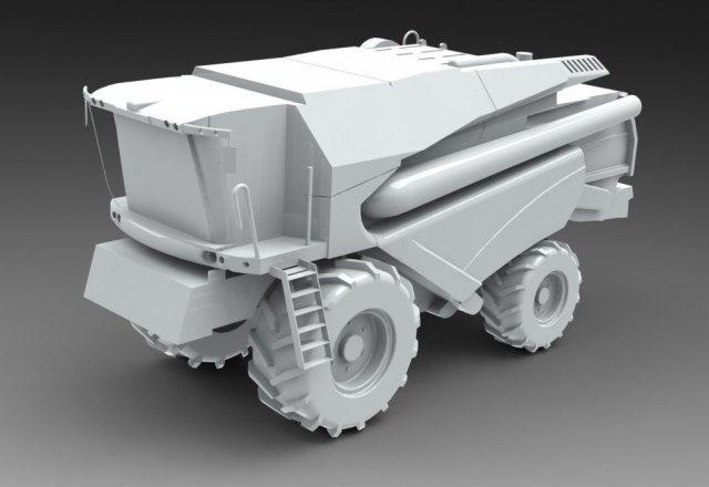Combine tucano 450 by 3d-make and train 3D Model .c4d .max .obj .3ds .fbx .stl .blend 