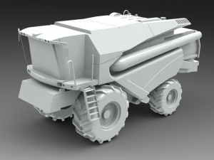 Combine tucano 450 by 3d-make and train Modelo 3D