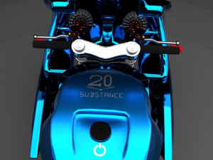 Sport car lamborgini huracan and motorcycle Modelo 3D