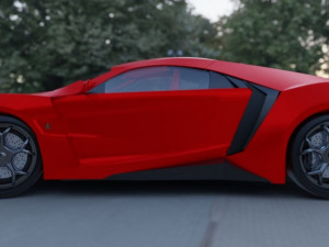 Lykanhypersport and Opel Speedster Modèle 3D