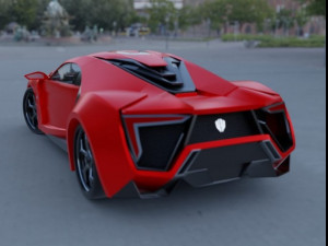 Lykanhypersport and Opel Speedster Modèle 3D