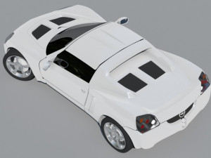 Lykanhypersport and Opel Speedster Modèle 3D