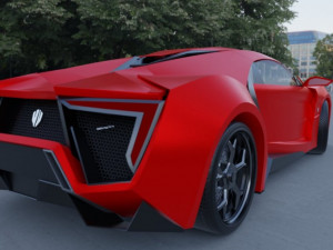 Lykanhypersport and Opel Speedster Modèle 3D