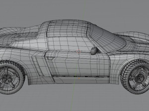 Lykanhypersport and Opel Speedster Modèle 3D