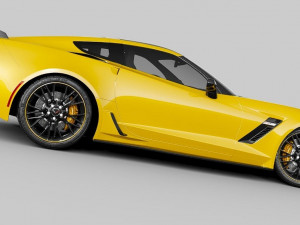 Chevrolet Corvette Z06 C7R Edition Modelo 3D