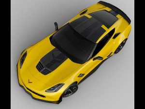 Chevrolet Corvette Z06 C7R Edition Modelo 3D