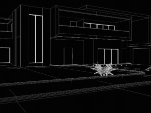 Modren Luxury House low-poly Modèle 3D
