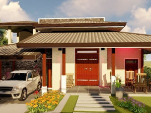 3D HOME 2 sri lankan house design low-poly 3Dモデル