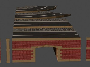 Low Poly Bridges PBR - Unreal low-poly 3Dモデル