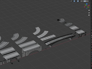 Low Poly Bridges PBR - Unreal low-poly 3Dモデル