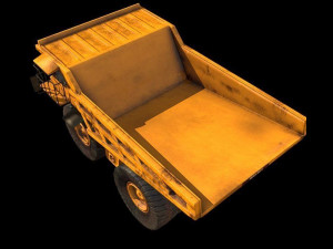 Caterpillar 789c low-poly 3D Модель