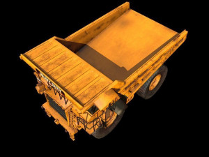 Caterpillar 789c low-poly 3D Модель