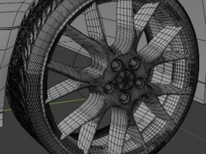 Dodge Challenger low-poly Model 3D