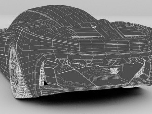 Royal Evo 2000 low-poly 3D Model