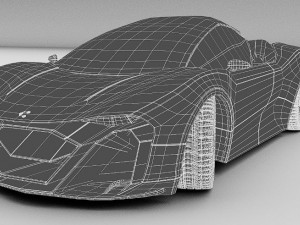 Royal Evo 2000 low-poly 3D Model