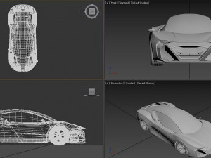 Royal Evo 2000 low-poly 3D Model