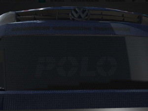 Volkswagen Polo WRC low-poly Modelo 3D