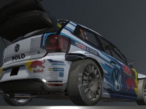 Volkswagen Polo WRC low-poly Modelo 3D