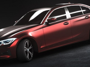 Car 3 Series low-poly 3D Model