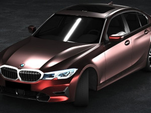 Car 3 Series low-poly 3D Model