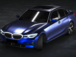 Car 3 Series low-poly 3D Model