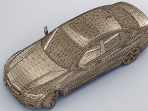 Car 3 Series low-poly 3D Model