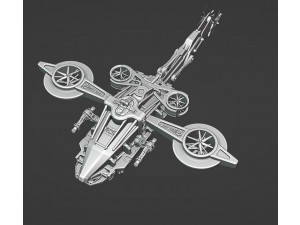SCI fi helicopter 3D Model