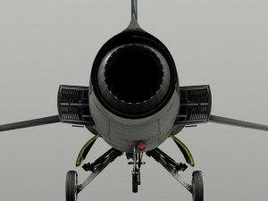 F104G starfighter fighter jet 3D Model