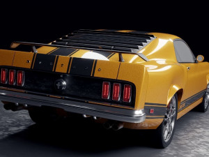 Boss 302 1969 Model 3D