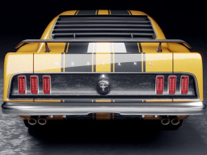 Boss 302 1969 Model 3D