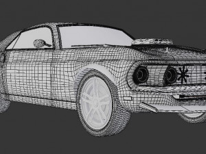 Boss 302 1969 Model 3D