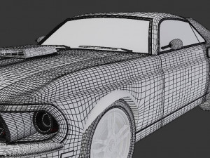 Boss 302 1969 Model 3D