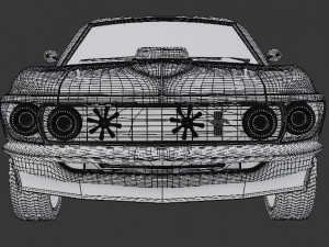 Boss 302 1969 Model 3D