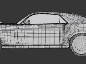 Boss 302 1969 Model 3D