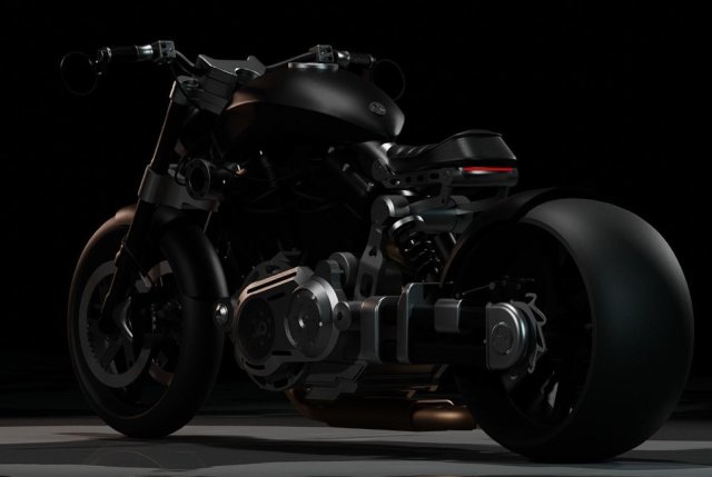 Confederate HellCat X132 high res Motorcycle Bike Model 3D Model .c4d .max .obj .3ds .fbx .stl .blend 