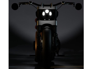 Confederate HellCat X132 high res Motorcycle Bike Model 3D Model