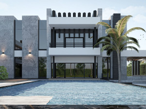 Modern House - villa 3Dモデル
