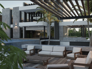 Modern House - villa 3Dモデル