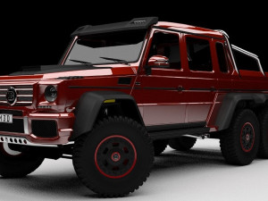Brabus G63 6x6 3D Model