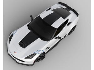 Chevrolet Corvette Carbon 65 Edition Modelo 3D